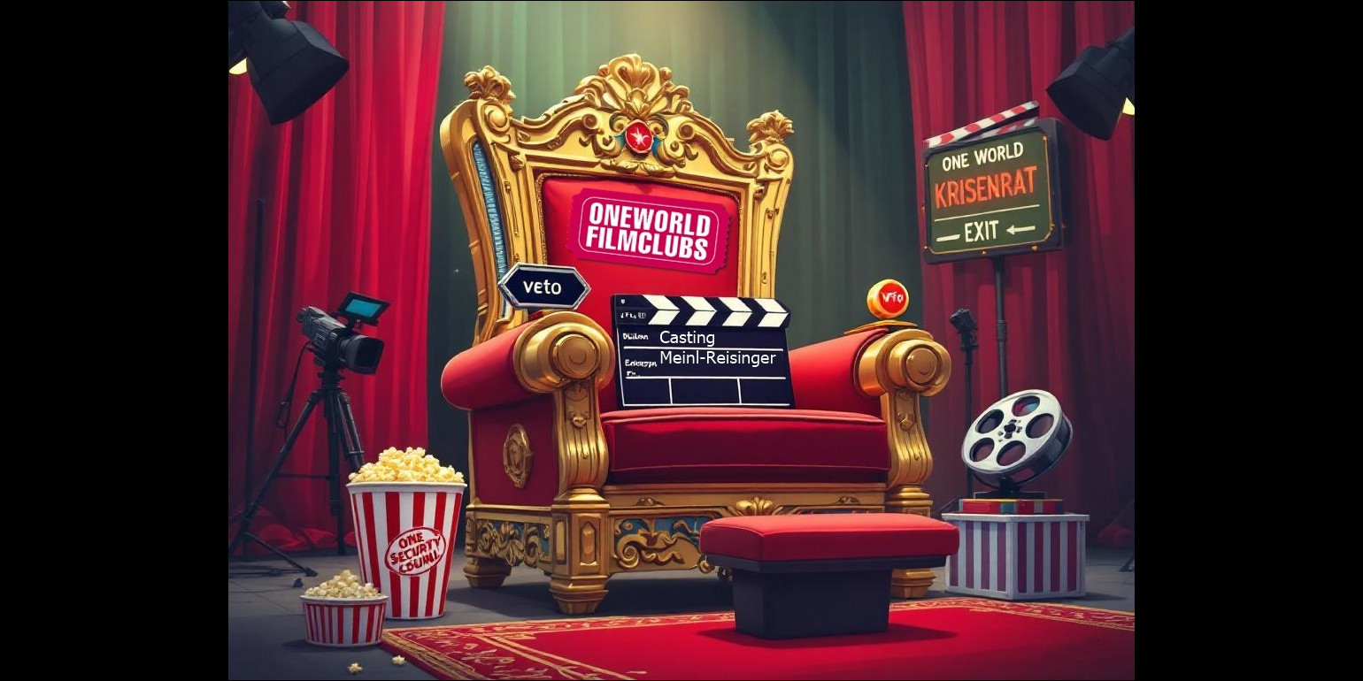 One World Filmclubs bieten Meinl-Reisinger st&auml;ndigen Sitz zum Nulltarif!